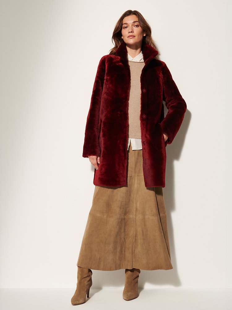 Carmen Reversible Sheepskin Coat | Overland