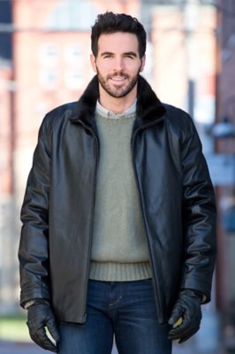 Sebastian Reversible Long-Haired Mink Fur Coat | Overland