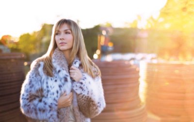 Maliya Lynx Fur Jacket