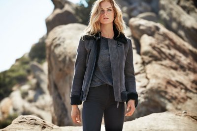 Batavia Shearling Sheepskin Bomber Jacket 