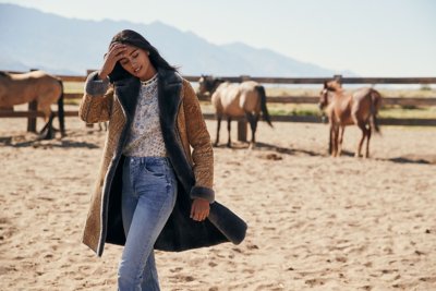 Brooklyn Jungle Shearling Sheepskin Coat 