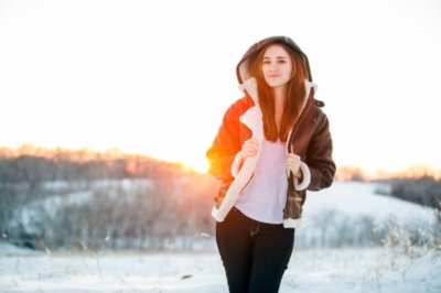 Jane Sheepskin B-3 Bomber Jacket