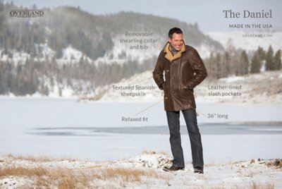 Daniel Spanish Merino Shearling Sheepskin Coat