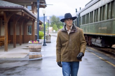 Telluride Sheepskin Coat with Leather Trim