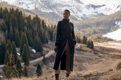 Elena Sheepskin Coat 