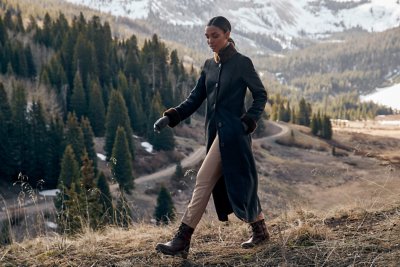 Elena Sheepskin Coat 