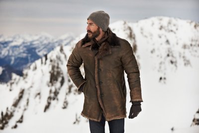 Xander Distressed Toscana Sheepskin Coat