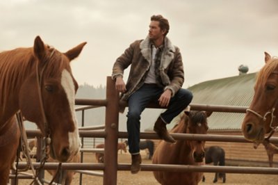 Jackson Toscana Sheepskin Coat