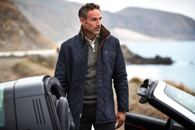 Hayes Quilted Sheepskin Coat