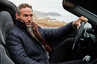 Hayes Quilted Sheepskin Coat
