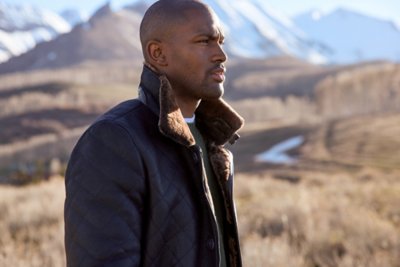 Hayes Quilted Sheepskin Coat