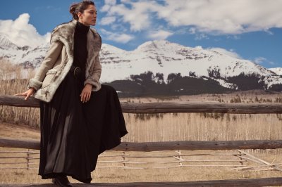 Alaskan Hooded Toscana Sheepskin Coat