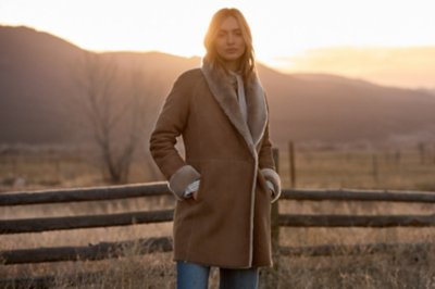 Nicole Sheepskin Coat