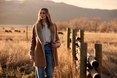 Nicole Sheepskin Coat