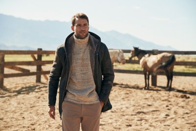 Hudson Hooded Merino Shearling Sheepskin Coat 
