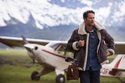 Richard Sheepskin B-3 Bomber Jacket with Detachable Hood
