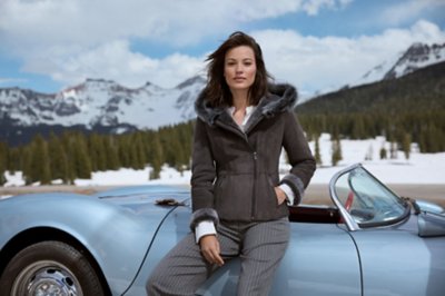 Bristol Hooded Sheepskin Jacket
