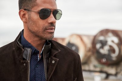 Steven Suede Leather Jacket