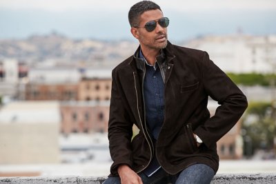 Steven Suede Leather Jacket