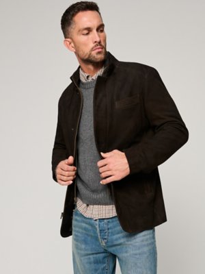 Steven Suede Leather Jacket | Overland