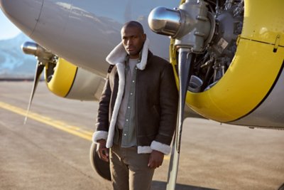 Classic Sheepskin B-3 Bomber Jacket – Short (34SH – 52SH)