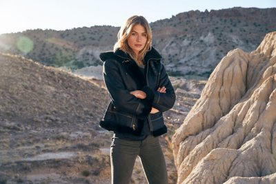 Jane Sheepskin B-3 Bomber Jacket