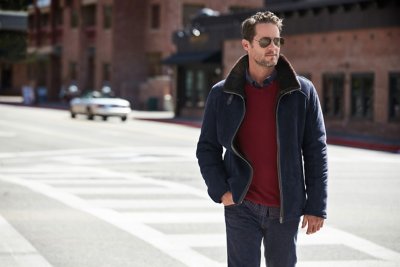 Brian Spanish Merino Shearling Sheepskin Bomber Jacket