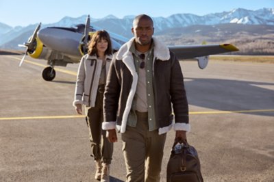 Classic Sheepskin B-3 Bomber Jacket – Tall (38LT – 56LT)