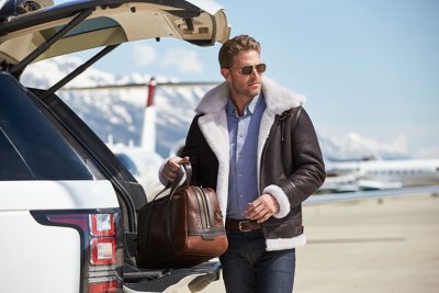 Classic Sheepskin B-3 Bomber Jacket – Tall (38LT – 56LT)