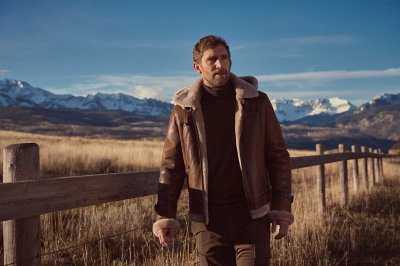 Classic Burnt Cognac Edition Sheepskin B-3 Bomber Jacket