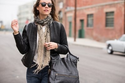 Vanessa Italian Lambskin Leather Jacket
