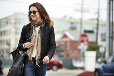 Vanessa Italian Lambskin Leather Jacket