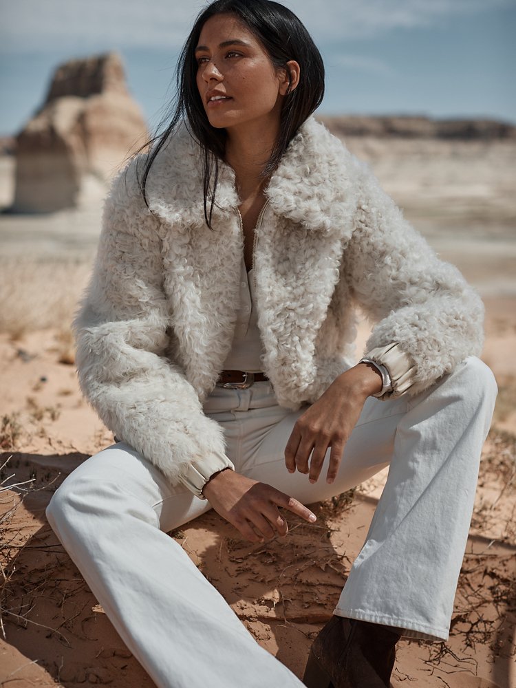 Phoebe Reversible Sheepskin Jacket | Overland