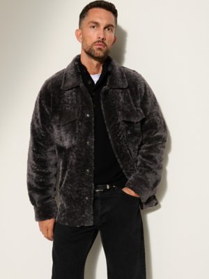 Will Reversible Sheepskin Shirt Jacket | Overland