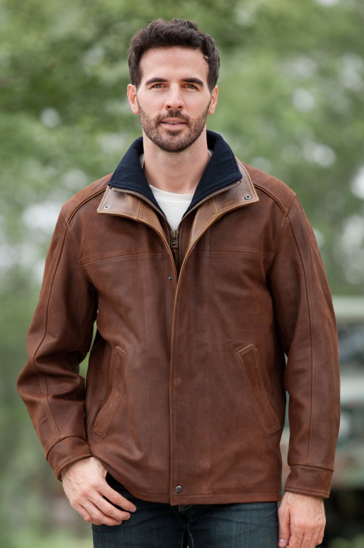 Two Rivers Goatskin Leather Jacket | Overland