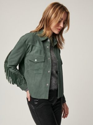 Rosario Suede Leather Jacket