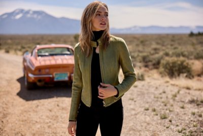 Maren Leather Moto Jacket 