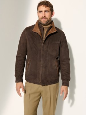 Andrew Suede Leather Jacket | Overland