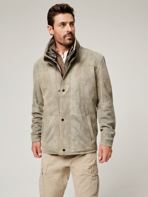 James Distressed Leather Jacket