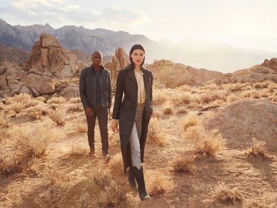 Vince Smoke Leather Jacket