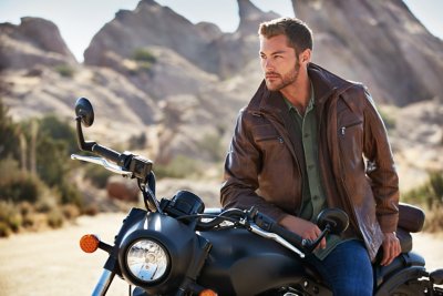 Memphis Leather Moto Jacket