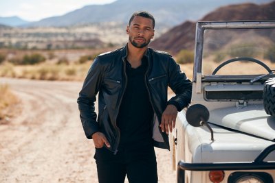 Stanley Leather Moto Jacket