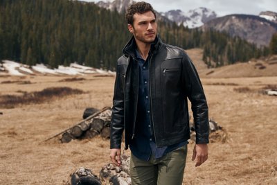 Memphis Leather Moto Jacket – Short (34SH – 52SH)