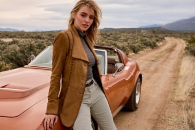 Bailey Suede Leather Jacket