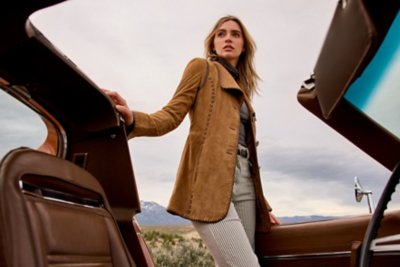 Bailey Suede Leather Jacket