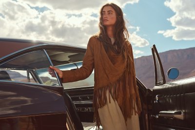 Trisha Suede Leather Jacket