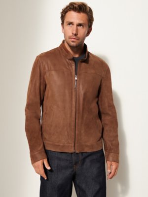 Lawrence Reversible Suede Leather Jacket | Overland