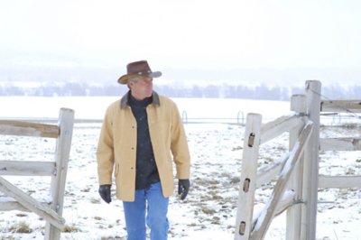 Country Gentleman Calfskin Leather Coat - Big (54 - 56)
