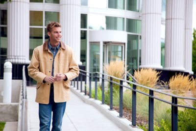Country Gentleman Calfskin Leather Coat - Big (54 - 56)