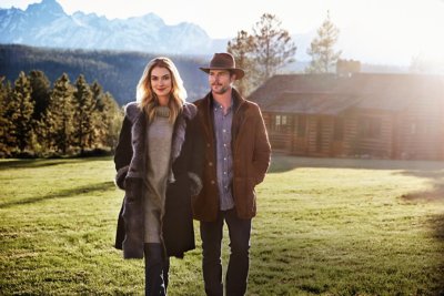 Highlands Cappuccino Spanish Merino Shearling Sheepskin Coat